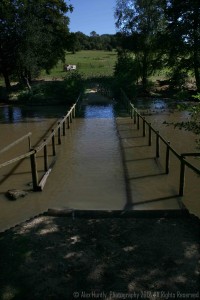 Submerged bridge